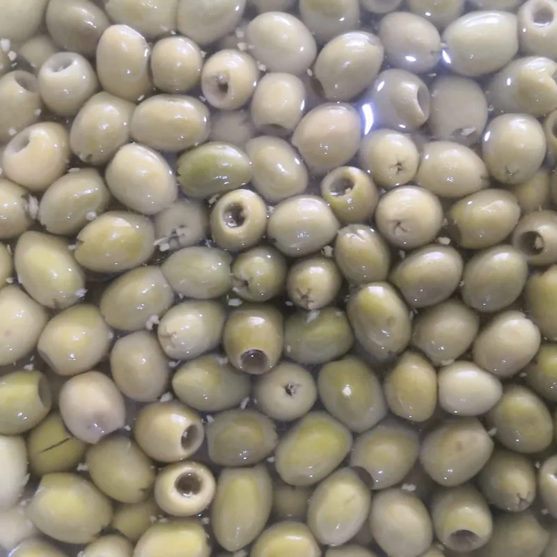 Olive vert sans noyau